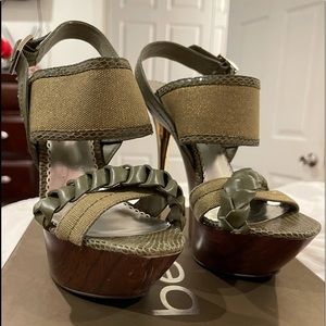 Bebe platform heels